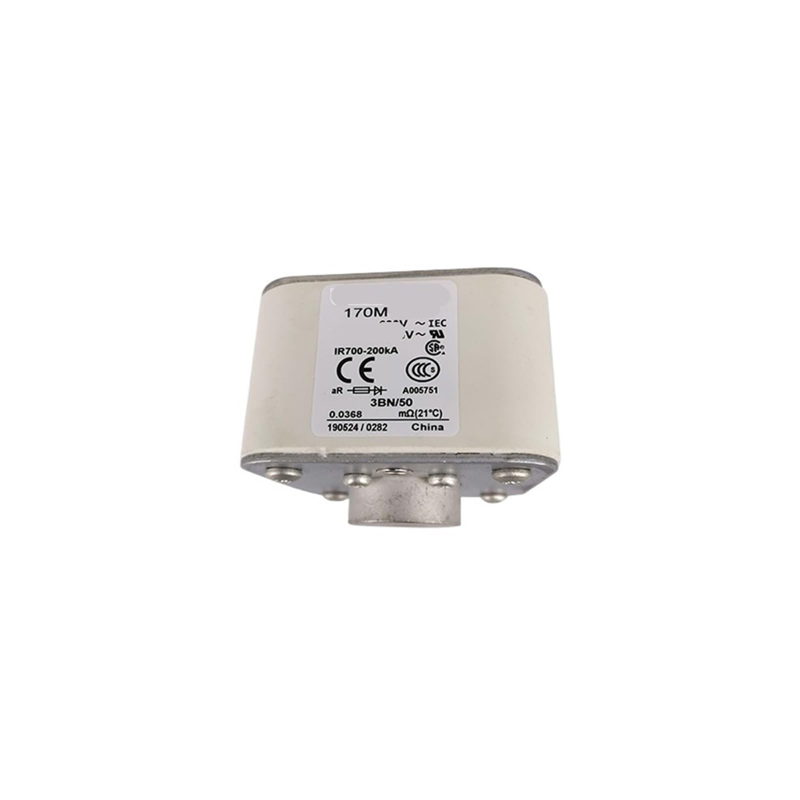 Fusible 170M6421 haute performance pour armoires de distribution industrielle 690V