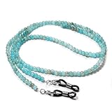Eyglajdd Eyeglass Chains - Colorful Beaded Anti-Slip Glasses Strap, Adjustable Eyewear Lanyard for Women,Sunglasses/Reading Glasses Accessory