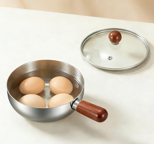 1 qt Tri-Ply Stainless Steel Saucepan with Lid