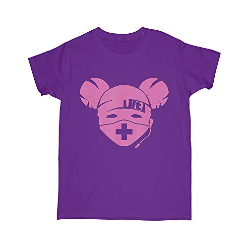 Girl's Life-Line Gamers T-Shirt, Apex, Streamers, Popular Tees Purple