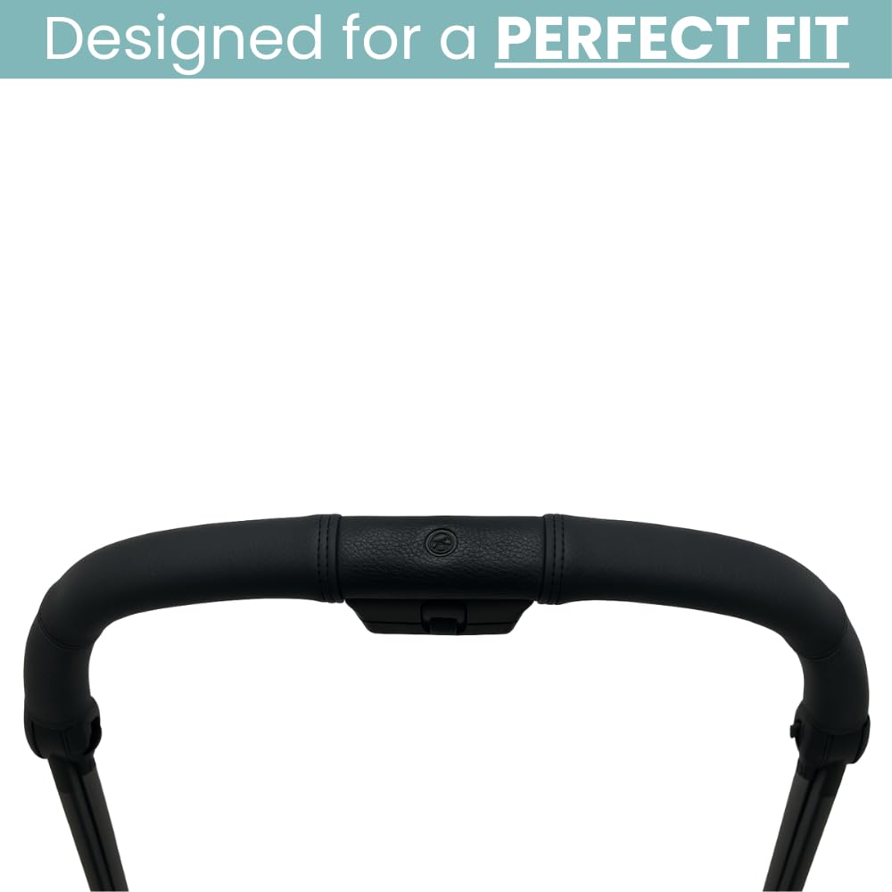 PROTEC TIF | Leatherette Handlebar Covers – Compatible with CYBEX PRIAM – Protects Original Grip – Custom Fit – Made in Spain