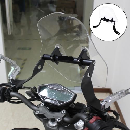 Pare-brise universel pour moto contre le vent déflecteur scooter ABS - 3