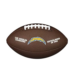 Wilson NFL Team Logo L.A. Chargers Football