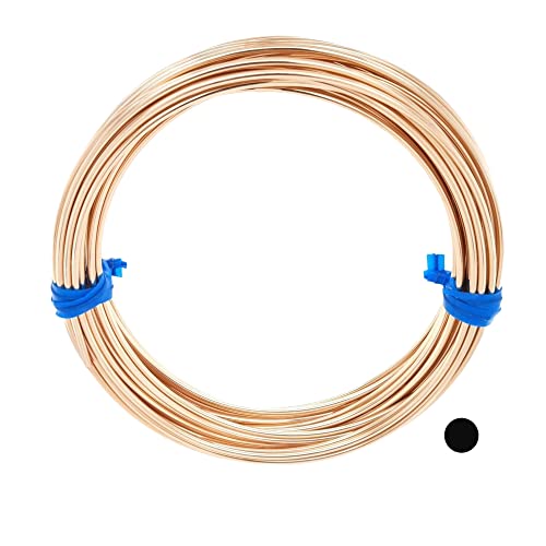 Alambre craft de oro amarillo calibre 16 para manualidades y joyería