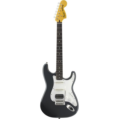 Guitarra elétrica Squier by Fender Vintage Modified Stratocaster HSS - Carvão fosco metálico - placa de dedo de jacarandá, 0301215569