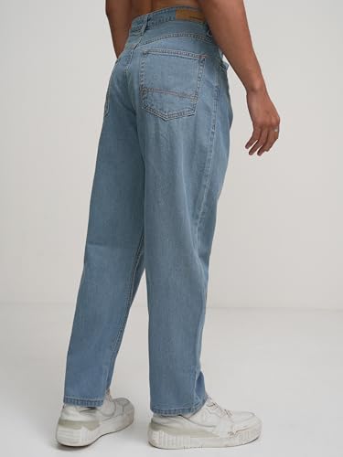 Image of Highlander Men's Straight Fit Jeans | Mid Rise | Stretchable Fabric | Designed for Comfort & Ease of Movement | Jeans for Man