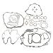 CQYD Top End Head Gasket Kit for TRX 400EX 400 X 1999-2014 TRX400EX XR400R 1996-2004