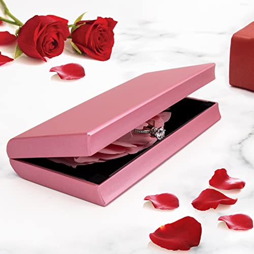Image of Engagement Ring Box,Ring Rose Box Surprise Jewelry Storage Holder for woman as Proposal Engagement Wedding Ring Jewelry Gift ect.