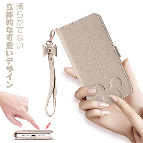 アカート iPhone ケース 手帳型 スマホケース アイフォン おしゃれ ケース 女性 用 レザー 耐摩擦 保護カバー 横置き機能