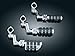 Kuryakyn 7993 Motorcycle Foot Controls: Offset Dually ISO Highway Pegs with Magnum Quick Clamps for 1-1/4