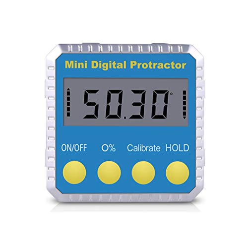 MQPALZKD Angle Protractor Universal Bevel 360 Degree Mini Electronic Digital Protractor Inclinometer Tester Measuring Tools