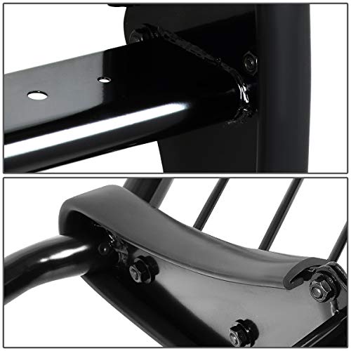 Mild Steel Front Bumper Headlight/Grille Brush Guard Compatible With 10-18 Ram Truck 2500/3500 #TOP2