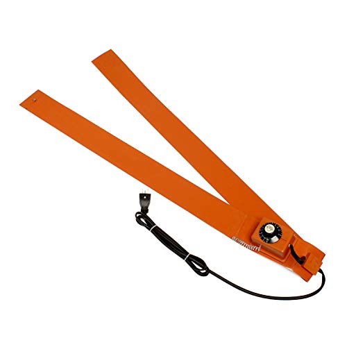 Bisupply Silicone Heater Pad Drum Electric Heat Wrap Hot Heating Pad For 55 Gallon Barrel, 120V 1200 Watt – 3X70In #TOP1