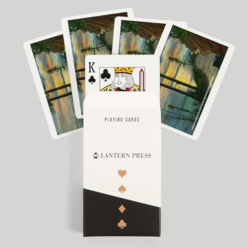 Lantern Press Baraja de 52 Cartas Poker miniatura 6
