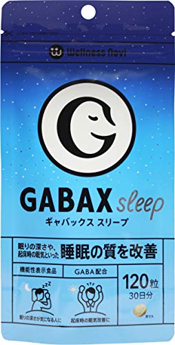 Wellness NaviiEGlXirj GABAXSleep (120) iMobNXX[v 120jGABA bNX ̐[AN̖CƂ̎P @\\Hi Tvg
