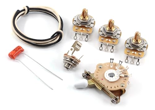 Kit de cableado TAOT para Fender Strat - Tapa 0.022 - Stratocaster
