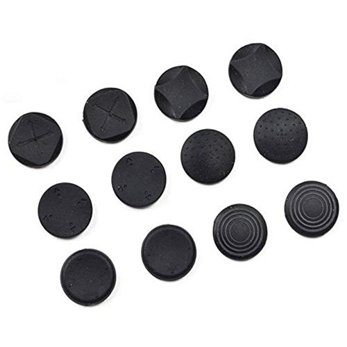 ElementDigital 12pcs Joysticks Pad Cover, Button Protectors Thumbstick Joysticks Pad Cover Case