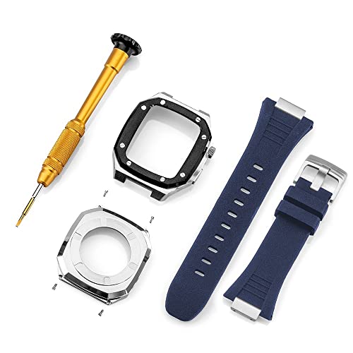 Bracelet Apple Watch 44mm en acier pour le bureau et les soirées