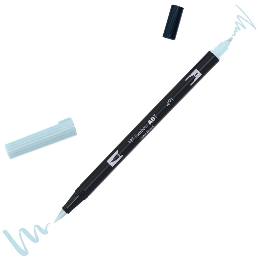 Tombow ABT-491 Pennarello A Doppia Punta, Multicolore-image