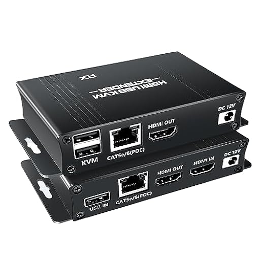 BolAAzuL Kit extensor KVM USB HDMI, extensor USB KVM HDMI 1080P sobre RJ45 Cat5e/6 cable de red con bucle y POC, distancia flexible de transmisión sin pérdidas | Ya disponible en tu tienda friki favorita! En mundofriki.es! BolAAzuL Kit extensor KVM USB HDMI, extensor USB KVM HDMI 1080P sobre RJ45 Cat5e/6 cable de red con bucle y POC, distancia flexible de transmisión sin pérdidas | Ya disponible en tu tienda friki favorita! En mundofriki.es!