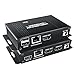Kit di Estensore KVM HDMI USB 1080P, BolAAzuL Estensore HDMI KVM USB Balun 50M su Cavo di Rete RJ45 Cat5e/6 con Funzione Loop Out e POC, Trasmissione Senza Perdite a Distanza Flessibile immagine