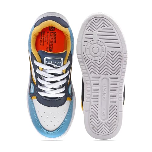 Image of ASIAN Kids FREEDOM-02 Stylish Casual Sneakers with Laces for Boys, Trendy and Comfortable Shoes Perfect, Walking, and Outdoor Play, Lightweight and Durable Design Suitable for Kids