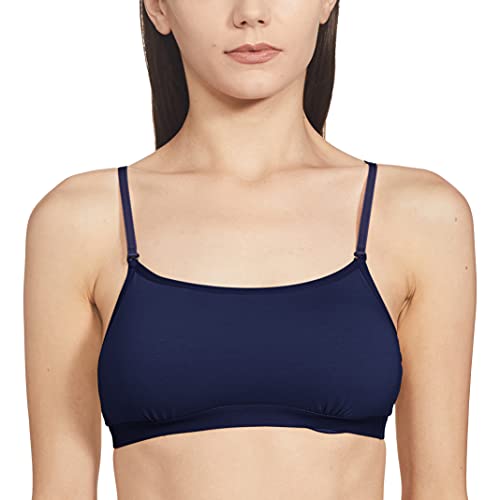 Image of Van Heusen Women's Beginner's Cotton Bra | Full Coverage | Non-Padded | Non-Wired | Detachable Straps | Breathable Fabric | Soft Cotton Stretch | Keeps You Fresh | Teenage Essential | Style 11020