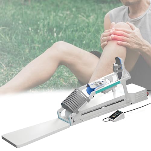 Entrenador de rehabilitación de rodilla con ajuste 0-140° miniatura 1