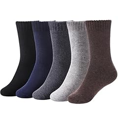 5 Pairs Wool Socks - Dark 01