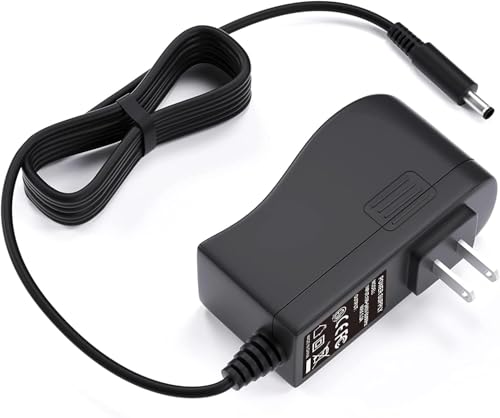 VHBW Charger for INSE Cordless Vacuum Charger Fit with Inse N5S N5 N6 N6S V70 N6-1 N6-2 AC Power Cord for Wowgo S108 Replacement Power Adapter Deik VC-1518-US Cordless Vacuum 5.9FT