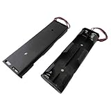 単三 4本 単3 電池ボックス・電池ケース 約32.1×約109.0×厚約14.3mm コード付 1個入に変更 ＜bat-010＞