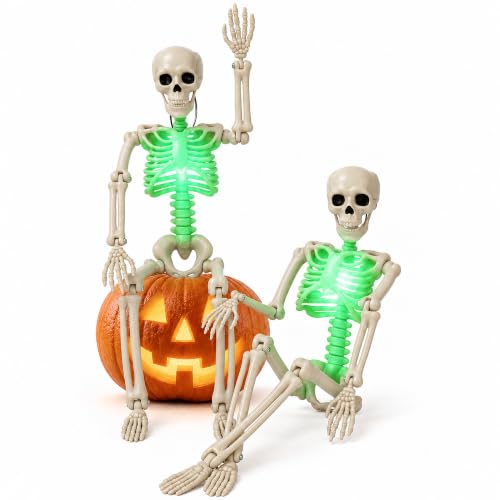 Kelool 16' Light Up Skeleton Halloween...
