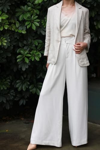 Veste en lin pour dîner décontracté et smoking d'été chic - 5