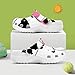 Meaudiwes Fashion Beach Pool Slippers Toddler Slides Sandals Children Water Shower for Boy Cute Funny Milk Cow Print