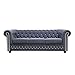 Produktbild JVmoebel Chesterfield Sofagarnitur 3+2+1 Schlafsofa Sofa Couch Polster Leder Sofas Bett