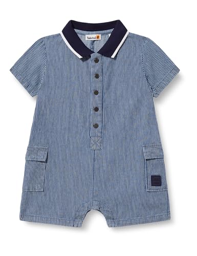 Shorts Timberland bébé garçon bleu avec ceinture élastique souple