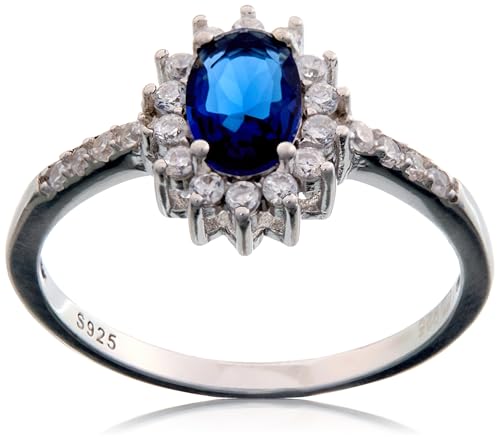 Bague Duchess Kate Beneto argentée 58 mm le cadeau idéal pour promesse