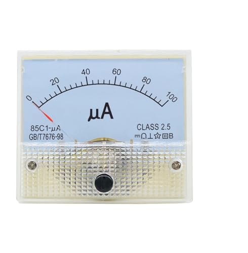 Ampèremètre 85C1-uA microampèremètre DC 300uA pour panneau électrique et boîtier de contrôle