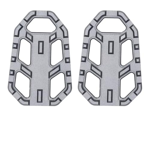 Repose-pieds moto antidérapant gris X300 650 1000 accessoire repose pied