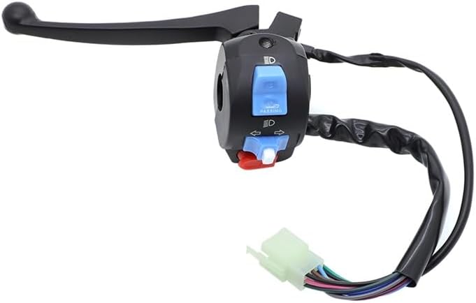 [Motorcycle Parts] 22mm Scooter Brake Lever Side Control Switch for Gy6 Moped for Taotao for AGM for Jonway QMB139 Scooter 50cc - 125cc Left Hand