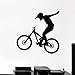 Produktbild LYPWR88 Motorrad Vinyl Wandtattoo Fahrrad Sport Aufkleber Kinderzimmer Schlafzimmer Dekoration Zubehör Abnehmbare Wandaufkleber57x57cm