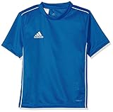 adidas Logo on the front adidas Kinder CORE18 Y Jersey, Blau (bold blau/White), 128