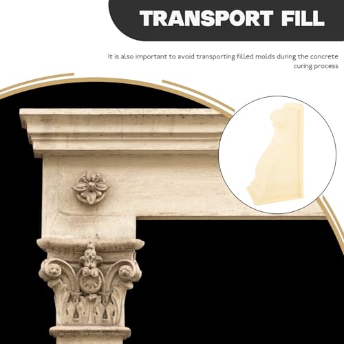 Moule de corbeau décoratif pour fabriquer des corniches en ciment soi-même