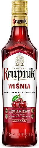 Krupnik Cherry - Luscious Polish Cherry Vodka Liqueur with Perfectly Balanced Sweetness & Tartness 28% ABV 50cl