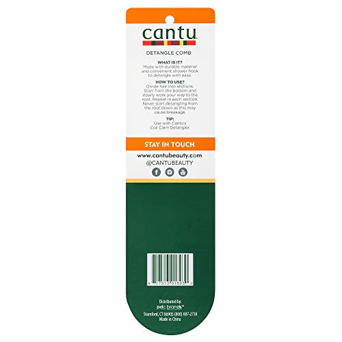 Cantu Sturdy Detangle Comb #TOP1