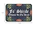 LianTuo Fo Shizzle Welcome to Our Hizzle Cool 15.7 X 23.6 in Absorbent Non Slip Floor Rug Coral Carpet Funny Doormat Funny Door Mat Funny Doormats Quote Doormat Unique Doormat Funny Mat
