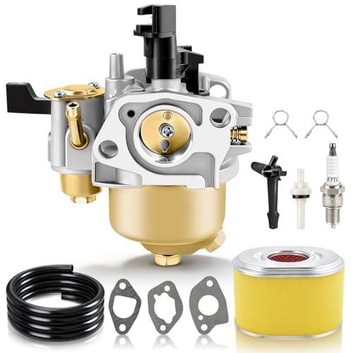 GX160 Carburetor for Honda GX120 GX140 GX160 GX168 GX200 5HP 5.5HP 6.5HP Engine Replaces 16100-ZH8-W61 16100-ZE1-814 16100-ZE1-825 with Air Filter Turn Up Kits