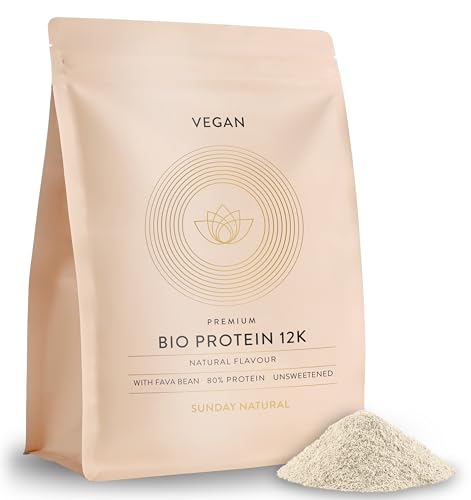 SUNDAY NATURAL® Bio Protein Pulver – 1000g – Veganes Eiweißpulver