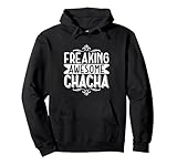 Chacha increíble para mamá/abuela el día de la madre Navidad Sudadera con Capucha