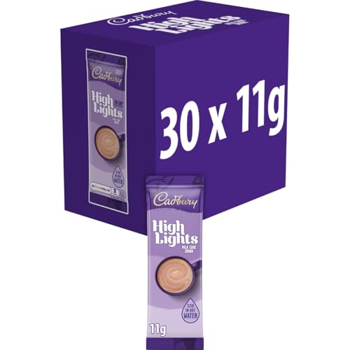 Cadbury Highlights Instant Hot Chocolate Sachets 11 g (Pack of 30)